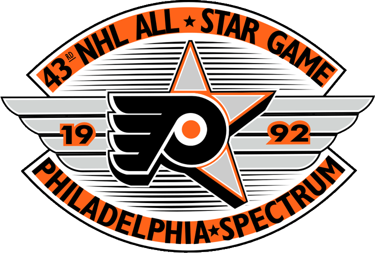 NHL All-Star Game 1992 Primary Logo iron on heat transfer